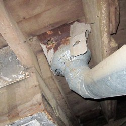 Image of possible asbestos