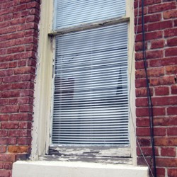 Image of exterior of window frame
