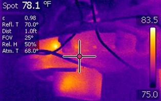 Image of thermal imaging